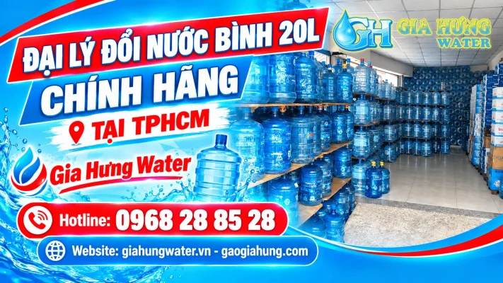 Đại Lý Giao Nước Uống TPHCM Gần Đây – Giao Nhanh, Chính Hãng 100% - Gia Hưng Water