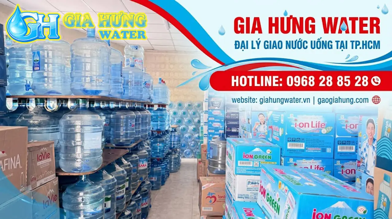 Gia Hưng Water: Đại Lý Giao Nước Uống Phường Hạnh Thông Gần Đây – Giao Nhanh, Chính Hãng 100%